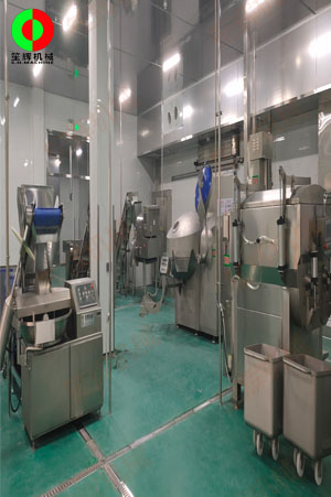 廣東茂名程總肉類加工中心相關肉類處理設備交付！